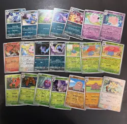 Pokemon 151 Complete Card Set - Reverse Holo Master Set 164 Cards EX & Energies! - Image 3