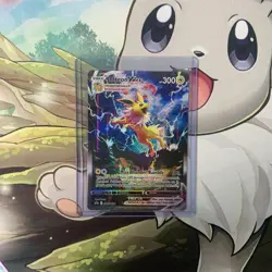 Jolteon VMAX SWSH184 SWSH: Sword & Shield Promo Card Holo Pokemon English MINT - Image 1
