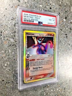 Pokemon TCG Cards Mewtwo 12/113 Delta Species Holo Rare PSA 8 NM-MT - Image 3