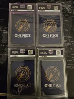 One Piece Illustration Box Promo Cards Vol 1 & 2 PSA 10 Sequential Set - Image 2