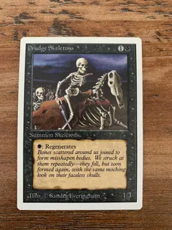 MTG - Drudge Skeletons - Unlimited - NM - Image 1