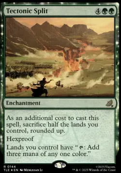 MTG - Tectonic Split 144 Avatar: The Last Airbender: Eternal-Legal R - Foil - Image 1