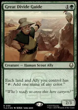 MTG - Great Divide Guide 181 Avatar: The Last Airbender R - Foil - Image 1