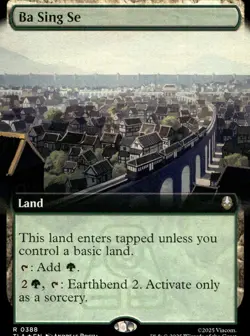MTG - Ba Sing Se (Extended Art) 388 Avatar: The Last Airbender R - Foil - Image 1