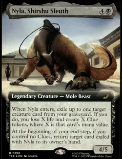 MTG - Nyla, Shirshu Sleuth (Extended Art) 190 Avatar - Foil - Image 1