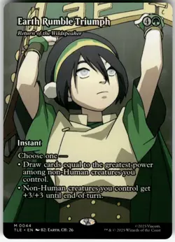 MTG - Earth Rumble Triumph - Return of the Wildspeaker (Borderless) 44 Avatar: T - Image 1