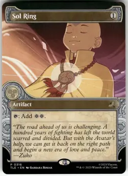 MTG - Sol Ring (Showcase) 316 Avatar: The Last Airbender: Eternal-Legal P - Image 1