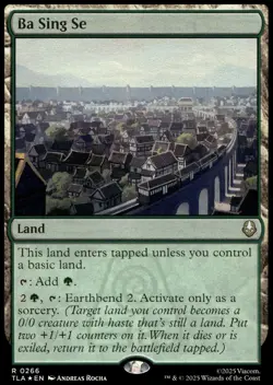 MTG - Ba Sing Se 266 Avatar: The Last Airbender R - Foil - Image 1
