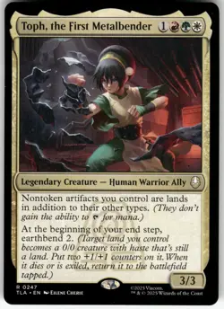 MTG - Toph, the First Metalbender 247 Avatar: The Last Airbender R - Image 1