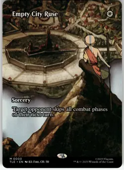 MTG - Empty City Ruse (Borderless) 3 Avatar: The Last Airbender: Eternal-Legal M - Image 1