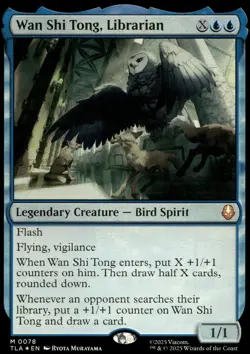 MTG - Wan Shi Tong, Librarian 78 Avatar: The Last Airbender M - Foil - Image 1