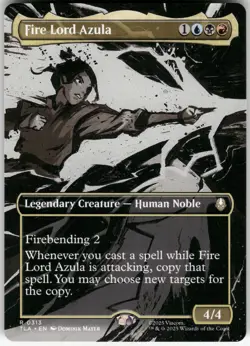 MTG - Fire Lord Azula () (Borderless) 313 Avatar: The Last Airbender R - Image 1