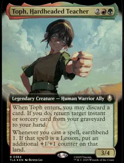 MTG - Toph, Hardheaded Teacher 246 Avatar: The Last Airbender R - Foil - Image 1