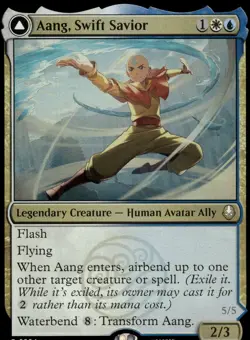 MTG - Aang, Swift Savior 204 Avatar: The Last Airbender R - Foil - Image 1