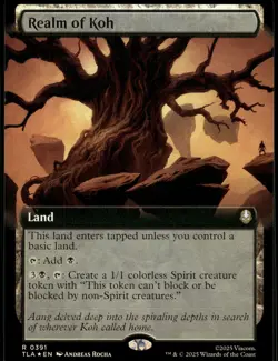 MTG - Realm of Koh (Extended Art) 391 Avatar: The Last Airbender R - Foil - Image 1
