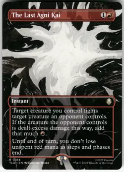 MTG - The Last Agni Kai (Borderless) 314 Avatar: The Last Airbender R - Image 1