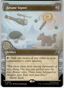 MTG - Arcane Signet (Showcase) 315 Avatar: The Last Airbender: Eternal-Legal P - Image 1