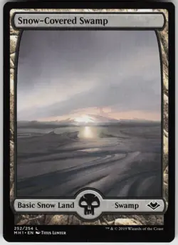 Snow-Covered Swamp L Modern Horizons 252 Near Mint - Image 1