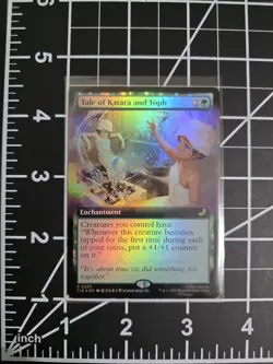 Tale of Katara and Toph 0207 TLE Extended Art Foil MTG Avatar NM/M - Image 1