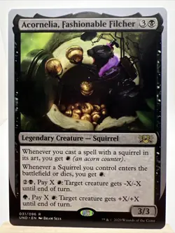Acornelia, Fashionable Filcher - Unsanctioned [Near Mint] [Magic MTG] Rare 31 - Image 1