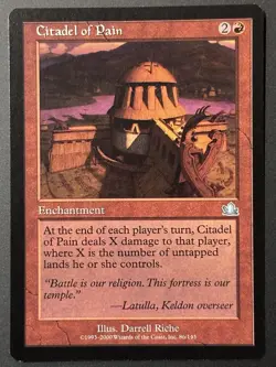 MTG: Prophecy: Citadel of Pain: LP/NM Condition - Image 1