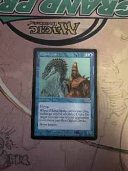 Gilded Drake Urza's Saga Magic The Gathering MTG CLEAN edh Cedh - Image 1