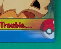 Looks Like Trouble #44 Topps Pikachus Vacation Pokemon The Movie Subset Card - Image 4