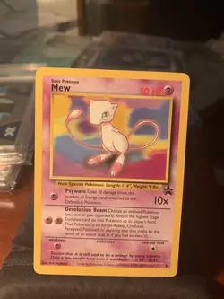 Pokemon TCG Black Star Promo 8 - Mew - Non-Holo H1(2) - Image 1