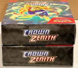 Pokemon TCG Crown Zenith Booster Bundle Lot (2) - Factory Sealed NEW - Image 3