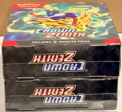 Pokemon TCG Crown Zenith Booster Bundle Lot (2) - Factory Sealed NEW - Image 4