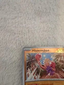 Pokemon TCG * Scarlet & Violet 151 * 107/165 Hitmonchan * REVERSE HOLO * NM - Image 2