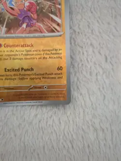 Pokemon TCG * Scarlet & Violet 151 * 107/165 Hitmonchan * REVERSE HOLO * NM - Image 5