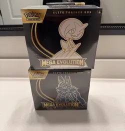 POKEMON TCG MEGA EVOLUTION LUCARIO & GARDEVOIR ETB ELITE TRAINER BOX SET SEALED - Image 1