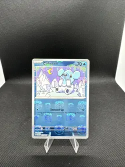 Pokemon TCG Cubchoo (Master Ball Pattern) 025/086 Sv: Black Bolt Holo NM/M - Image 1