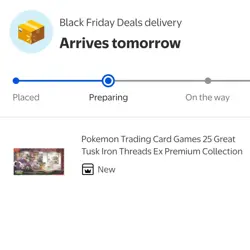 Pokemon Paldean Fates Great Tusk Iron Threads Ex Premium Collection - Image 2
