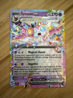 B1G1 25% Off • Sylveon ex 086/191 - Surging Sparks - Pokemon TCG - Double Rare - Image 1