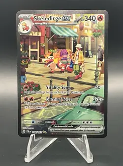 Skeledirge EX 258/193 Paldea Evolved Pokemon TCG (NM) - Image 1
