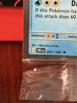 SEALED Team Rocket's Articuno 051/182 Destined Rivals Best Buy Promo Pokemon - Image 4