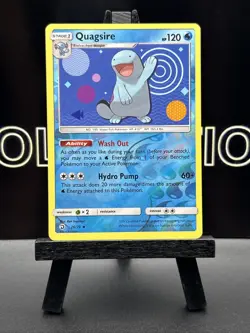 Pokemon Dragon Majesty Quagsire 26/70 Reverse Holo - Image 2