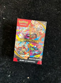 Pokemon Mega Evolutions Booster Bundle (6 Packs) Brand New - Image 1