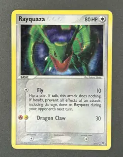 Pokemon TCG Rayquaza 003/017 POP Series 1 Holo - Image 1