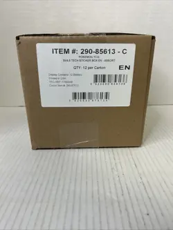 Pokemon TCG Paldean Fates 3 PACK TECH STICKER DISPLAY CASE Sealed 12ct E2 - Image 1