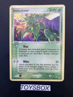 Carte Pokemon Insecateur 46/115 / Bloc EX Forces Cachees / Bon Etat FR - Image 2