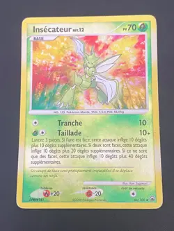 CARTE POKEMON INSECATEUR 46/100 FR PEU COMMUNE REVERSE DP AUBE MAJESTUEUSE - BE - Image 1