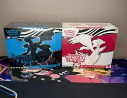 BRAND NEW SEALED Pokemon Center Black Bolt And White Flare ETBs Set Of Two #1 - Image 1
