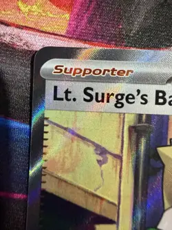 Pokemon Lt. Surge’s Bargain 170/132 Ultra Rare Mega Evolutions NM TCG - Image 2