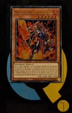 SUDA-EN014 Metal Flameswordsman Ultra Rare 1st Edition YuGiOh - Image 1