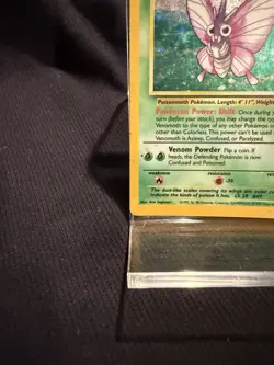 Pokemon TCG Venomoth Holo Unlimited Rare Card 13/64 Jungle Base Set LP - Image 4