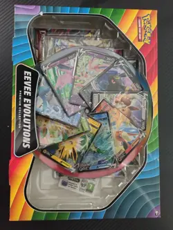 Pokemon TCG Eevee Evolutions Premium Collection Box - Sealed - 9 Eevee V cards 820650851742 - Image 1