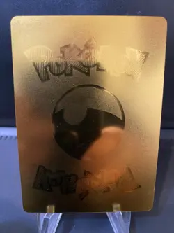 M Gengar EX Gold Foil Fan Art Pokemon Card - Image 2